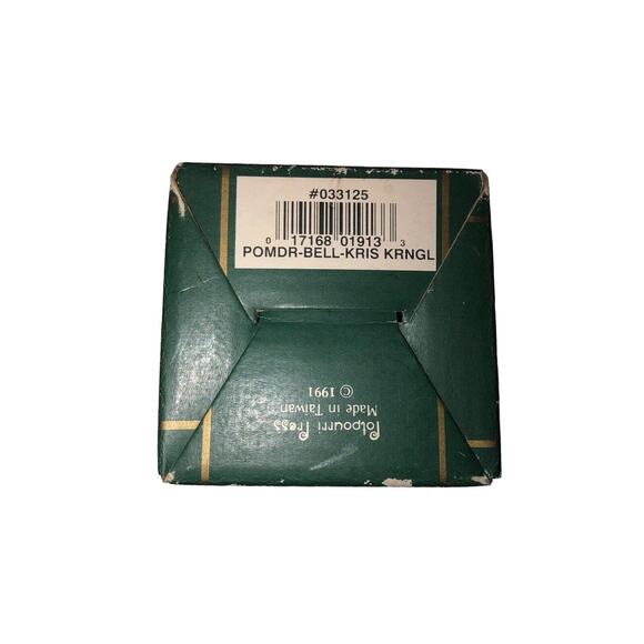 Potpourri Press Bell Pomander Kris Kringle Santa‎ Ornament Sachet Air Freshener - Picture 3 of 10